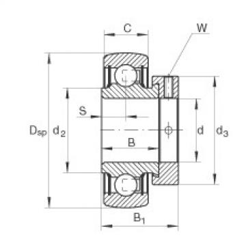 Bearing Original Brand RAE12-NPP-B  INA   