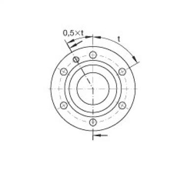 FAG wheel hub bearing unit timken for dodge ram 1500 2000 Axial angular contact ball bearings - ZKLF1255-2RS-PE