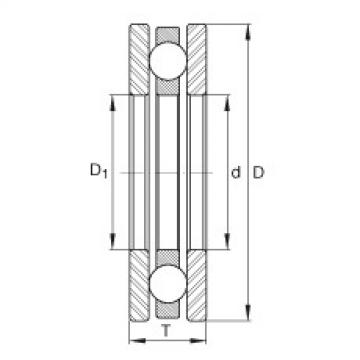 FAG skf bearing tmft36 Axial deep groove ball bearings - 4465