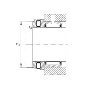 FAG 6301dulx japan nsk 898 Needle roller/axial cylindrical roller bearings - NKXR25-XL