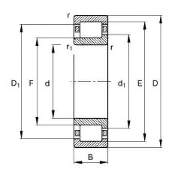 Cylindrical Bearing NJ202-E-TVP2 FAG