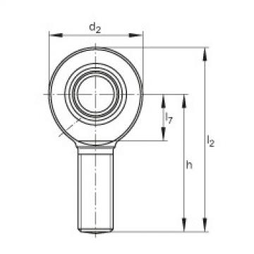 FAG ราคา bearing nsk 7001a5 ctynsulp4 Rod ends - GAR20-DO