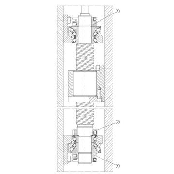 FAG fag 3305 bearing Angular contact ball bearing units - DKLFA30100-2RS