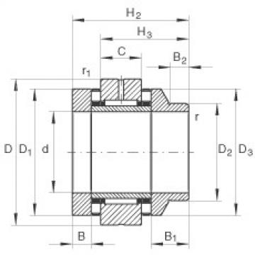 FAG bearing table ntn for solidwork Needle roller/axial cylindrical roller bearings - ZARN55115-L-TV