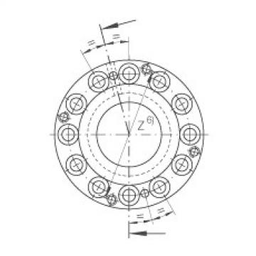 FAG kode bearing skf cak Needle roller/axial cylindrical roller bearings - ZARF30105-TV