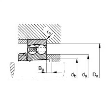 FAG fag wheel bearing bmw Self-aligning ball bearings - 1313-K-TVH-C3 + H313