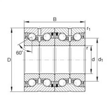 FAG bearing sda fs 22528 fag Axial angular contact ball bearings - ZKLN5090-2RS-2AP-XL