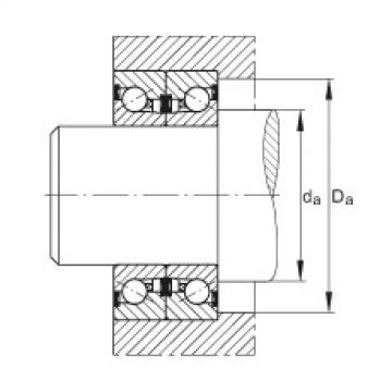 FAG bearing nachi precision 25tab 6u catalog Axial angular contact ball bearings - BSB3572-2Z-SU