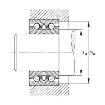 FAG 6203 bearing skf Axial angular contact ball bearings - BSB2562-SU-L055