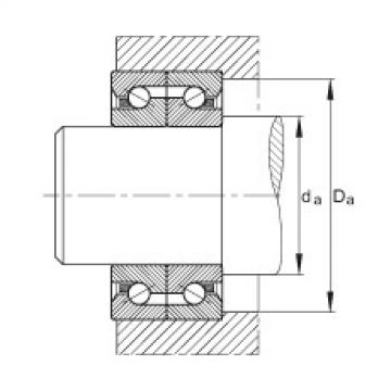 FAG 6203 bearing skf Axial angular contact ball bearings - BSB2562-SU-L055