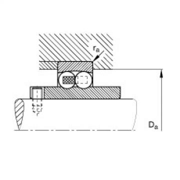 FAG nsk bearing series Self-aligning ball bearings - 11207-TVH