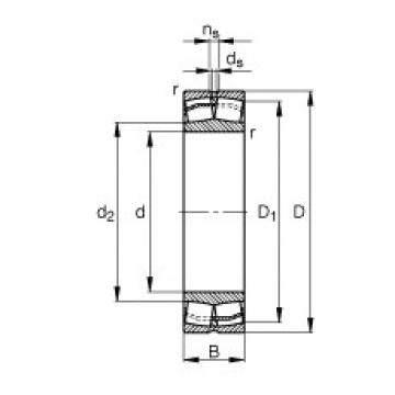 FAG bearing table ntn for solidwork Spherical roller bearings - 21305-E1-XL-TVPB