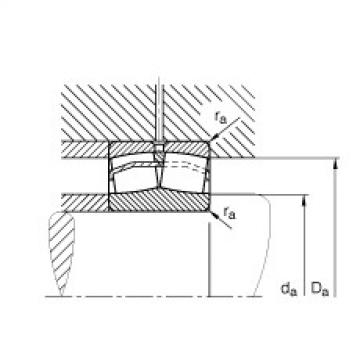 FAG 7218 b mp fag angular contact bearing 90x160x30 Spherical roller bearings - 22326-E1-XL