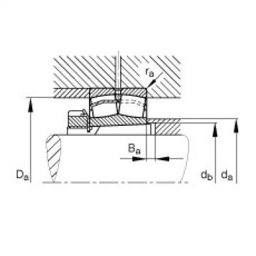 FAG bearing sda fs 22528 fag Spherical roller bearings - 22212-E1-XL-K + H312