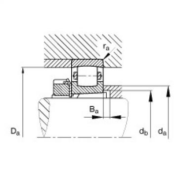 FAG bearing racing skfseri bearingnya c4 Barrel roller bearings - 20313-K-MB-C3 + H313