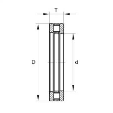 FAG bearing racing skfseri bearingnya c4 Axial cylindrical roller bearings - RT756