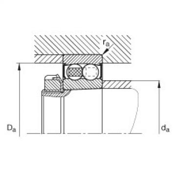 FAG rolamento f6982 Self-aligning ball bearings - 2212-K-2RS-TVH-C3