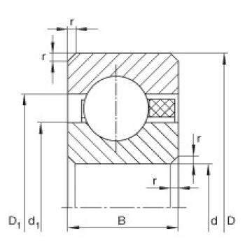 FAG skf 1603bearing Thin section bearings - CSCAA010-TV