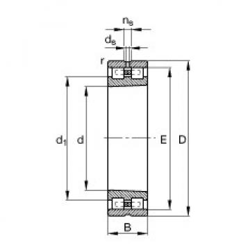 FAG ntn flange bearing dimensions Cylindrical roller bearings - NN3014-AS-K-M-SP