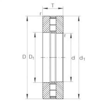 FAG fag wheel bearing bmw Axial cylindrical roller bearings - 89313-TV