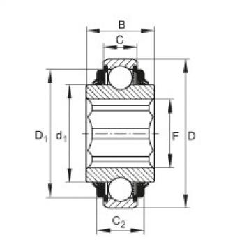 FAG timken bearing hh 228310 Self-aligning deep groove ball bearings - SK112-312-KTT-L402/70