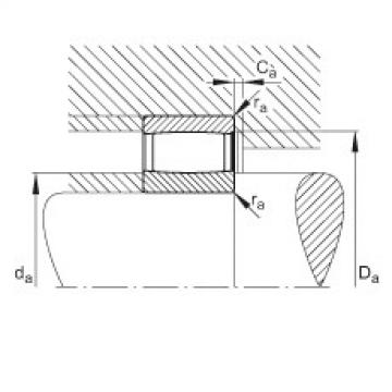 FAG equivalent skf numbor for bearing 1548817 Toroidal roller bearings - C4032-XL-V