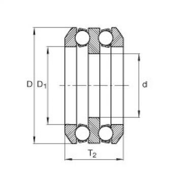 FAG ntn bearing 4t30304a 20 * 50 Axial deep groove ball bearings - 80X03