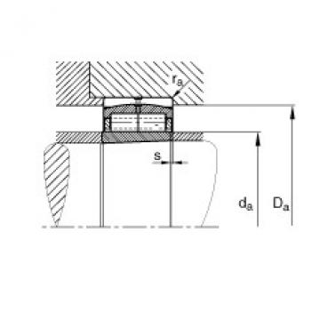 FAG 7218 b mp fag angular contact bearing 90x160x30 Cylindrical roller bearings - F-804415.ZL-K-C3