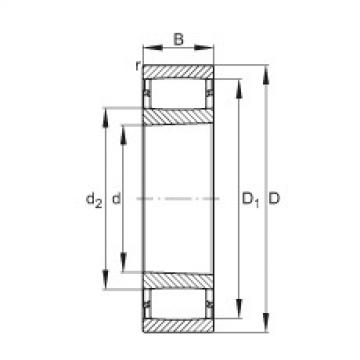 FAG harga jual nsk bearing 38bwd27aca68 Toroidal roller bearings - C2244-XL-K