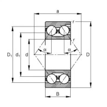 angular contact thrust bearings 3219-M FAG