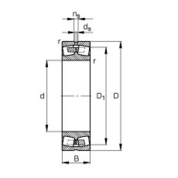 FAG bearing size chart nsk Spherical roller bearings - 239/600-B-MB