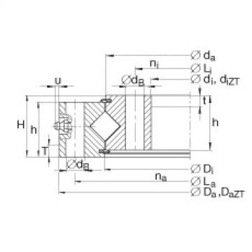 FAG bearing ntn 912a Crossed roller bearings - XU300515