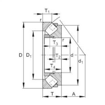 FAG 608 bearing skf Axial spherical roller bearings - 293/850-E1-MB