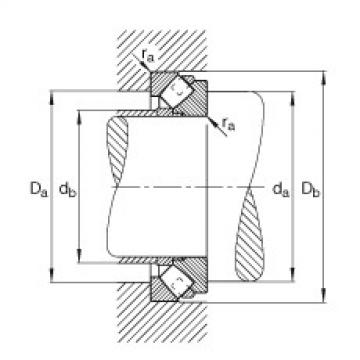 FAG distributor of fag bearing in italy Axial spherical roller bearings - 29372-E1-XL-MB