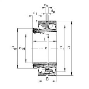 FAG 608 bearing skf Spherical roller bearings - 23956-K-MB + H3956