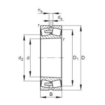 FAG корпус подшипника ina205 Spherical roller bearings - 23296-BEA-XL-K-MB1