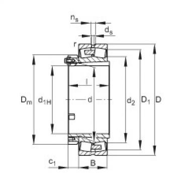 FAG beariing 24140cck30 w33 skf Spherical roller bearings - 23188-BEA-XL-K-MB1