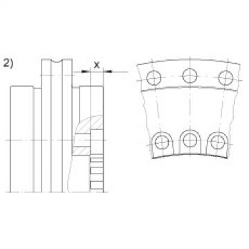 FAG kode bearing skf cak Axial/radial bearings - YRTSM325