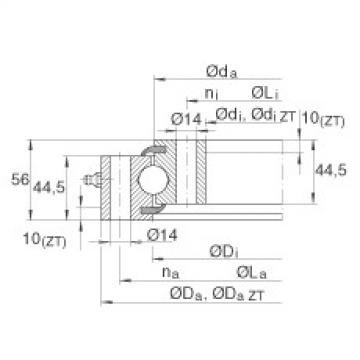 FAG cara menentukan ukuran bearing skf diameter luar 6212 Four point contact bearings - VSU201094