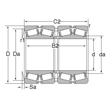 T-E-48680D/48620/48620D JAPAN NTN  SPHERICAL  ROLLER  BEARINGS 