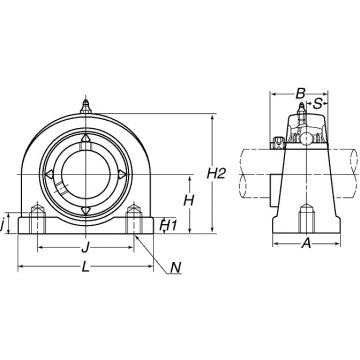 UCUP205-014D1 JAPAN NTN  SPHERICAL  ROLLER  BEARINGS 