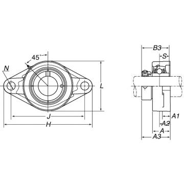 UELFL314-212D1W3 JAPAN NTN  SPHERICAL  ROLLER  BEARINGS 