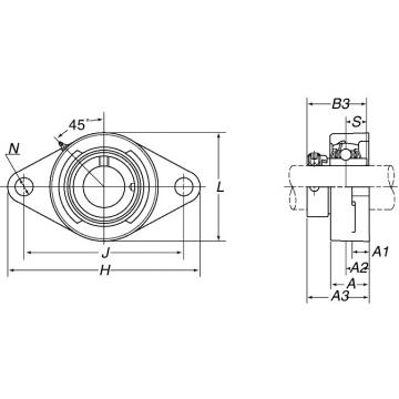 UELFLU204D1W3 JAPAN NTN  SPHERICAL  ROLLER  BEARINGS 