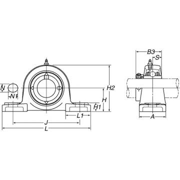 UELP204D1W3 JAPAN NTN  SPHERICAL  ROLLER  BEARINGS 