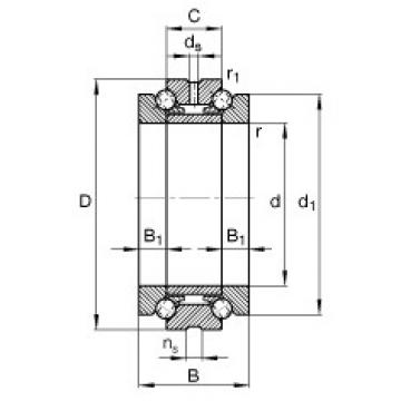 thrust ball bearing applications 234408-M-SP FAG