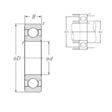 Bearing catalog 16002 NTN