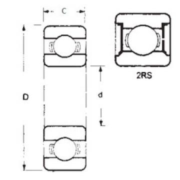 Bearing catalog 16004-2RS FBJ