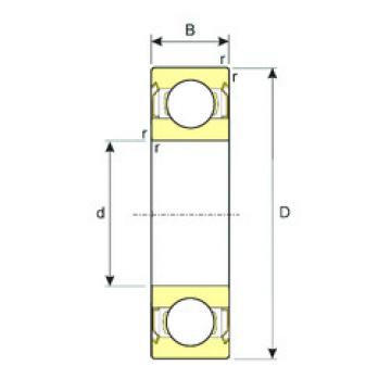 Bearing Original Brand ME93ZZ  ISB   