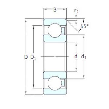 Bearing BEARING INA F 61801.2 RS online catalog 6203/HR22Q2  SKF   