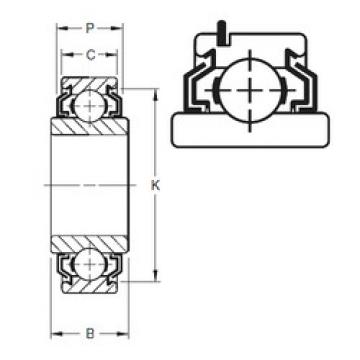 Bearing catalog 203KLLG2 Timken